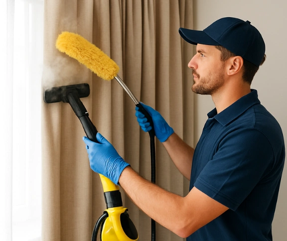 Trusted drapes cleaning technician Matty Curtain Cleaning dee-why-nsw QLD