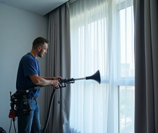 Professional drapes cleaning process tools Matty Curtain Cleaning dee-why-nsw